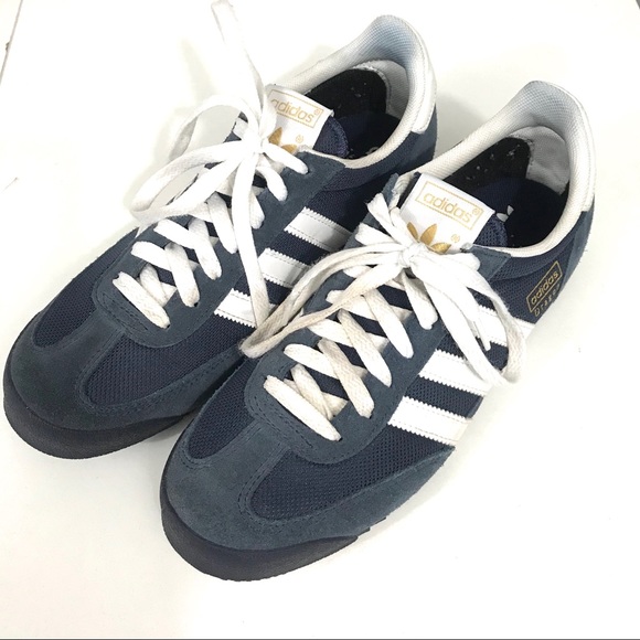 adidas dragon navy size 9